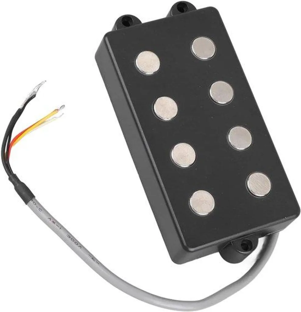 Micro humbucker 5 cordes anti-parasite pour basse électrique style ouvert