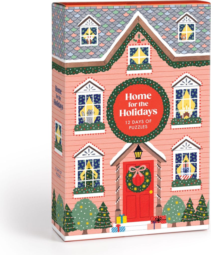 Home for the Holidays 500 Piece Advent Puzzle Calendar