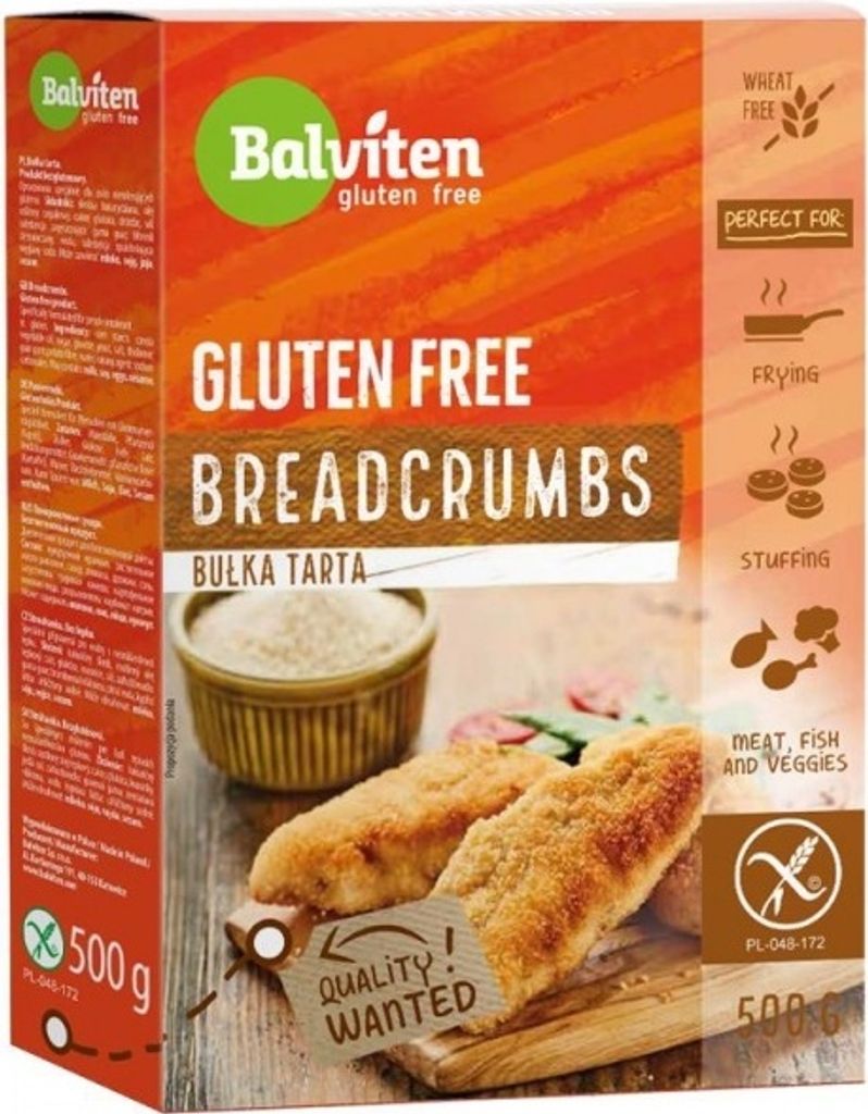 CREMA DI PANE SENZA GLUTINE 500 g - BALVITEN Immagine del prodotto 