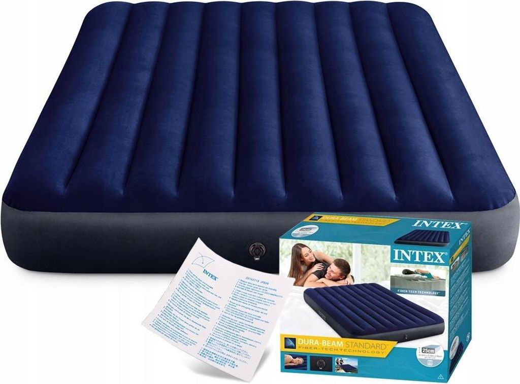 Intex DuraBeam Classic Downy Queen, Podwójny materac, Zdjęcie produktu 