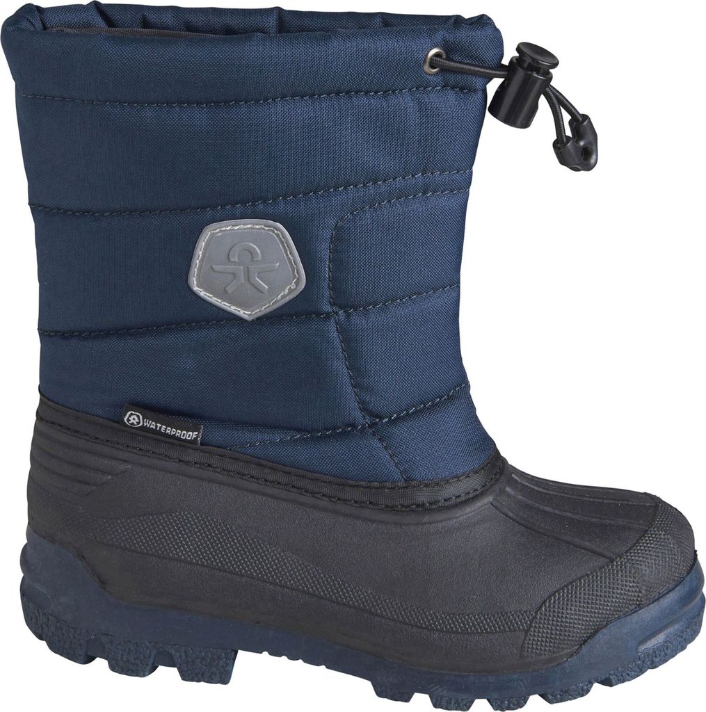 Color Kids Inner Sock WP Boots Kinder Wasserdichte Winterstiefel Dunkelblau (Total Eclipse), 760075-7850