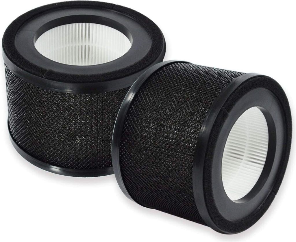 AP001 Ersatzfilter Kompatibel mit HERILIOS HS-AP001 & TaoTronics TT-AP001 Luftreiniger,H13 3-Stufen-Filtration, 2er-Pack