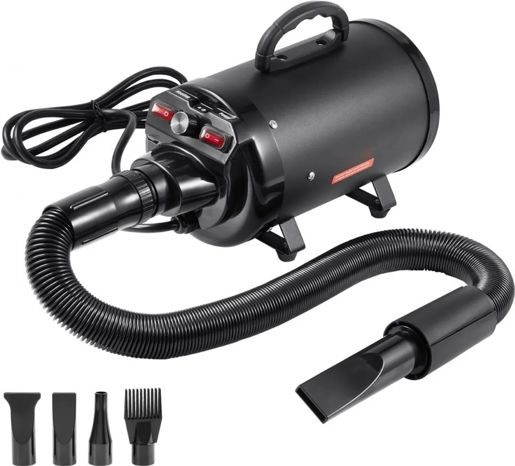 Pulseur pour chiens et chats 70m/s avec séchage thermique réglable
