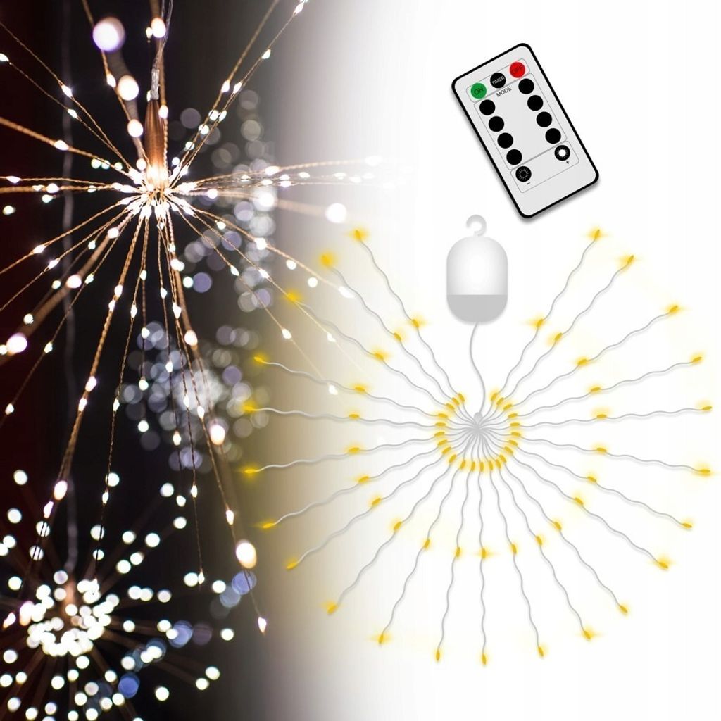 Lampki choinkowe LED spadająca gwiazda, Królewna Śnieżka, Zdjęcie produktu 1