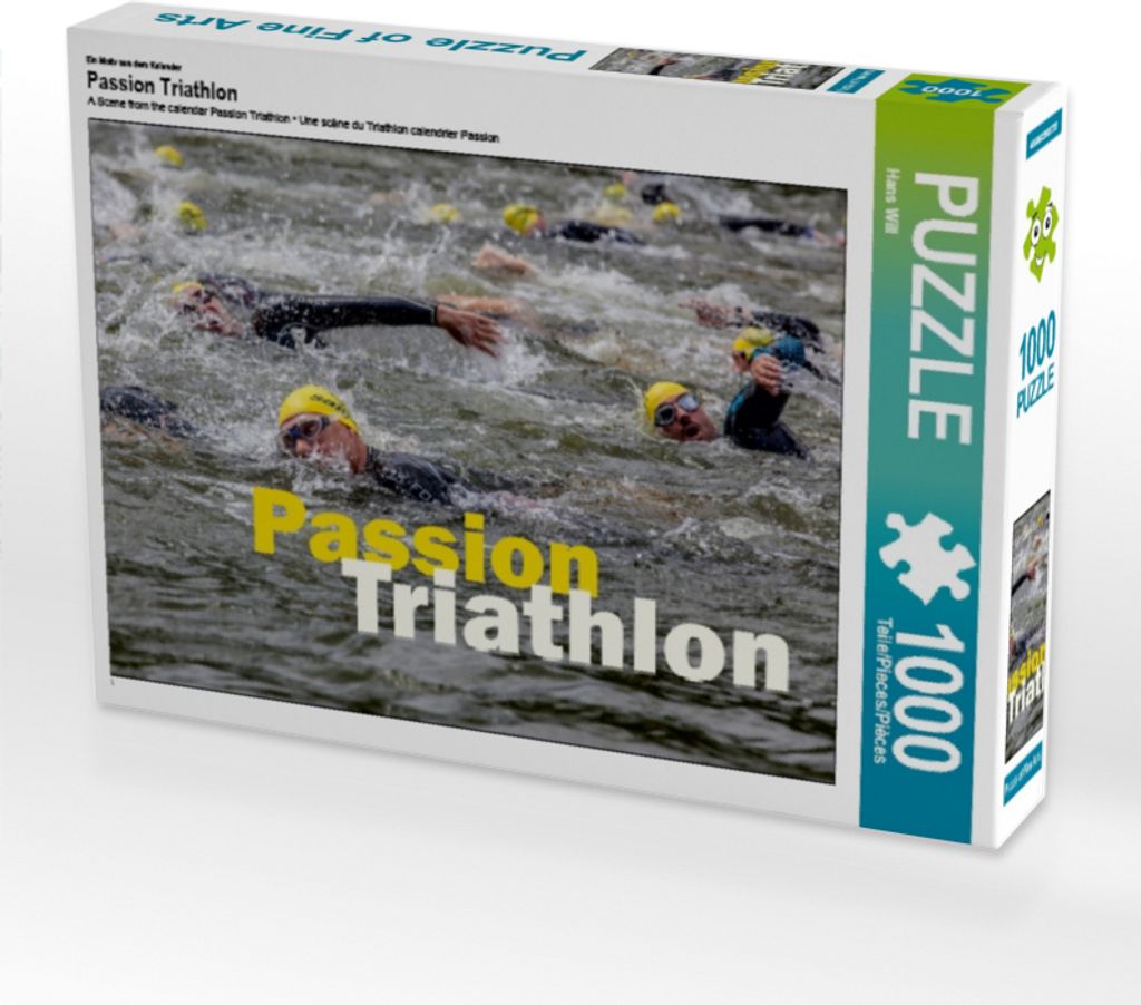 Calvendo Ein Motiv aus dem Kalender Passion Triathlon 1000 Teile Puzzle quer 640x480mm, Will Hans; 7368759