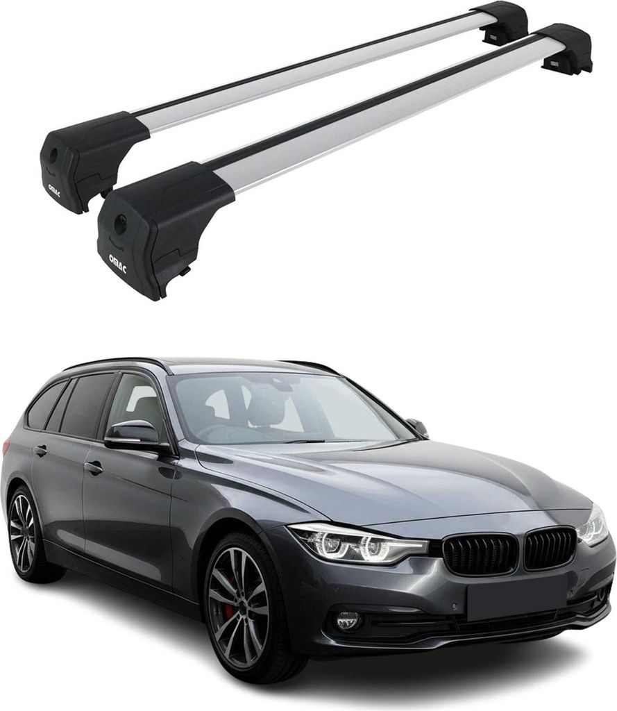 Barres De Toit Transversales pour BMW Serie 3 Break F31 G21 Image du produit 
