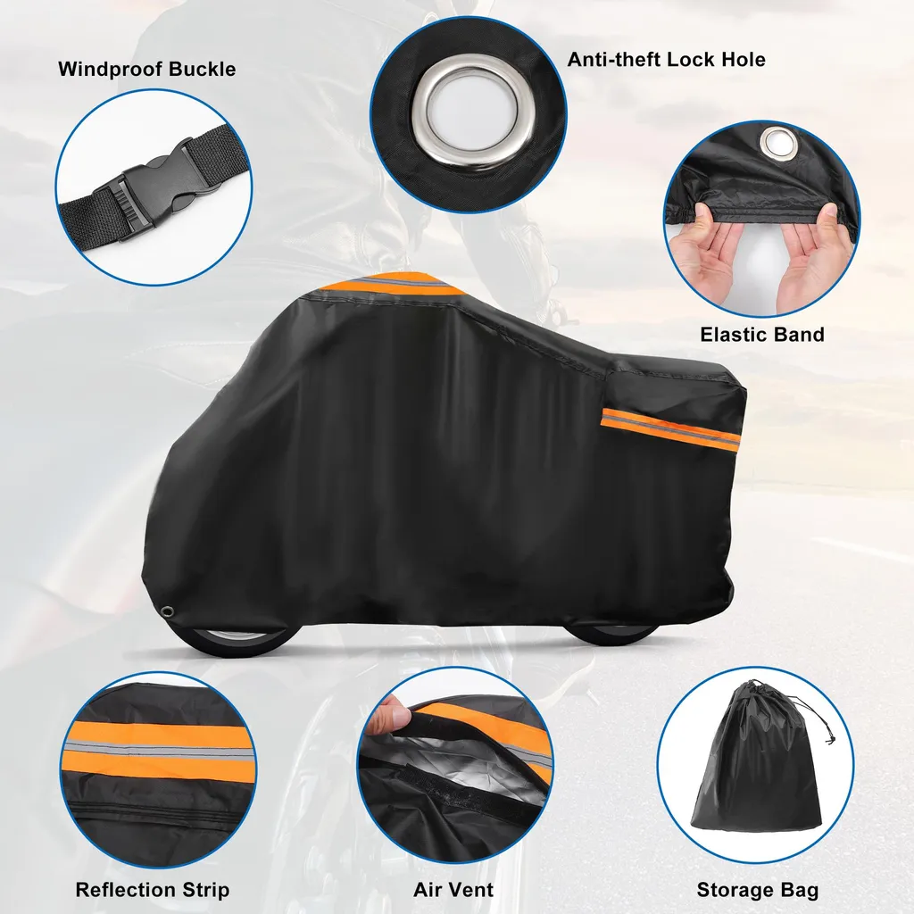 Bâche de Protection Moto Intérieur et Extérieur pour Harley-Davidson