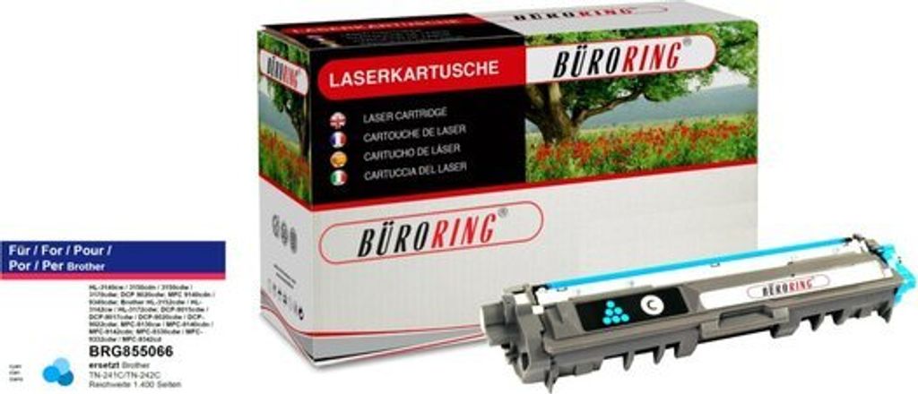 Toner cyan für Brother DCP-9020CDW, HL-3140cw, HL-3150CDW, HL-3170CDW,