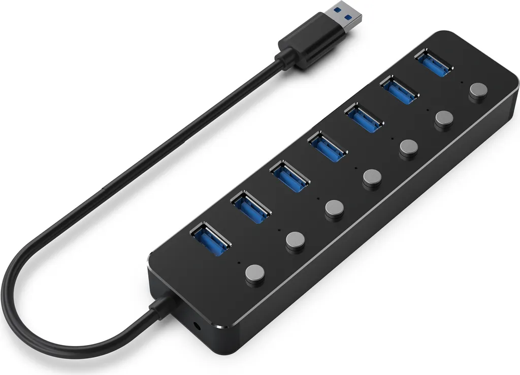 Hub USB 3.1 Gembird résout le manque de ports sur votre PC noir