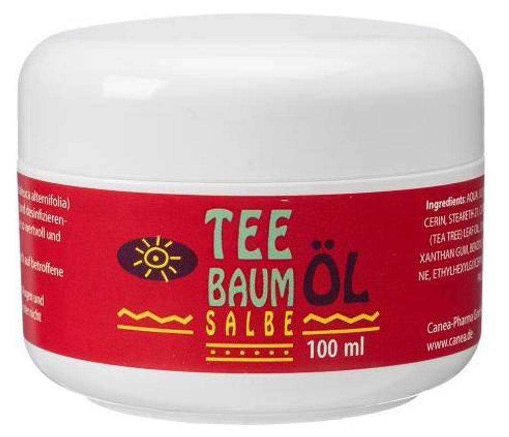 Teebaumöl Salbe zur Hautpflege, 100 ml
