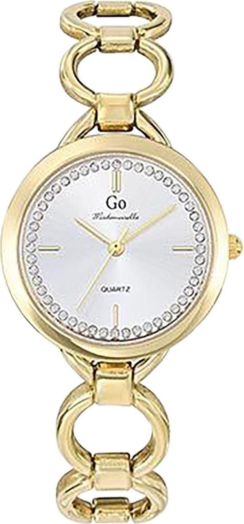 Girl Only Armbanduhr gold Metall Mademoiselle Damen Analog-Quarzuhr UGO695515