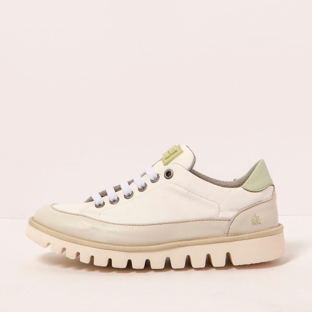 Art Schuhe Uni 1596 NYLON WHITE/ ONTARIO Farbe Weiß