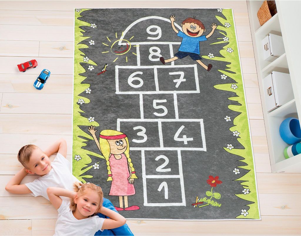 Dětský kobereček 100x150 cm skákací panák Obrázek produktu 