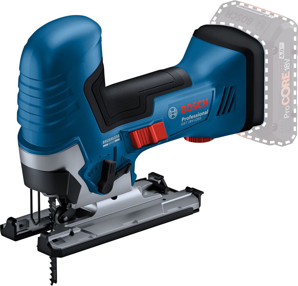 Scie sauteuse 18V GST 18V-125 S Professional (sans batterie Image du produit 