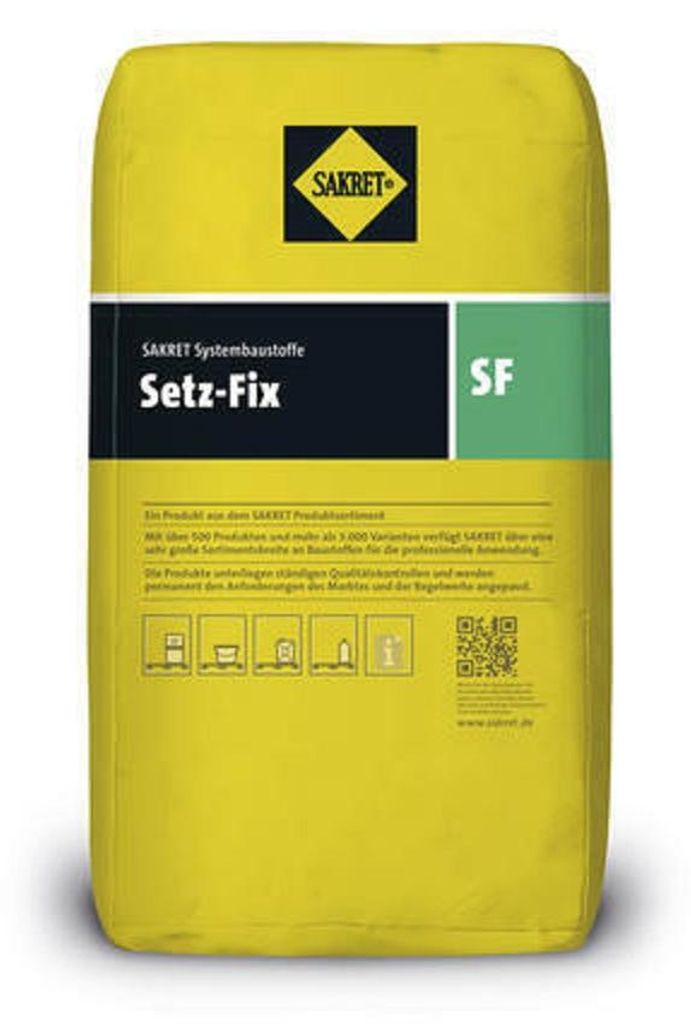 SAKRET Setz-Fix SF Rychle tuhnoucí malta 25 kg Obrázek produktu 