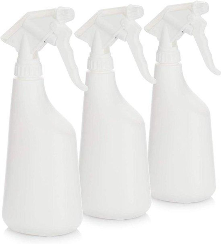 Pflanzen-Sprühflaschen-Set, 3-teilig, weiß