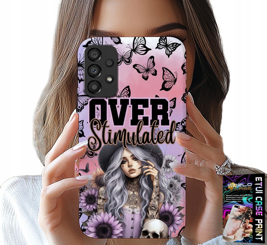 Fall Für Samsung Galaxy A33 5G - Über Stimuliert, Jugendliche Designs, Fall