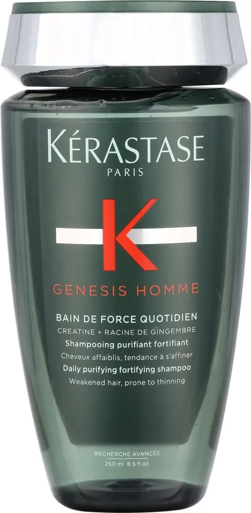 Anti-Casse Kérastase Genesis Homme Shampooing pour Chute de Cheveux Homme