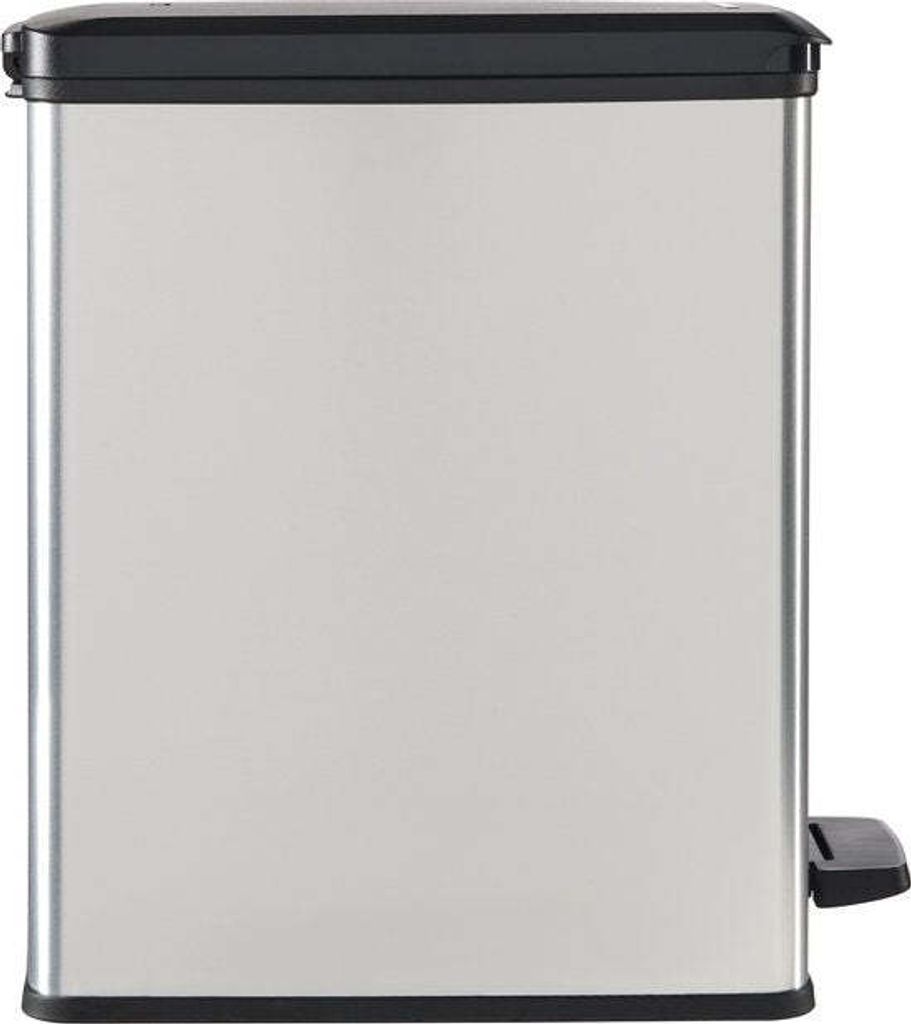 Curver Tretmülleimer Deco Schmal 25L Silbern Produktbild 17