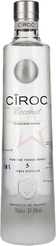 Cîroc Coconut Flavoured Vodka 37,5 % 0,70 lt.