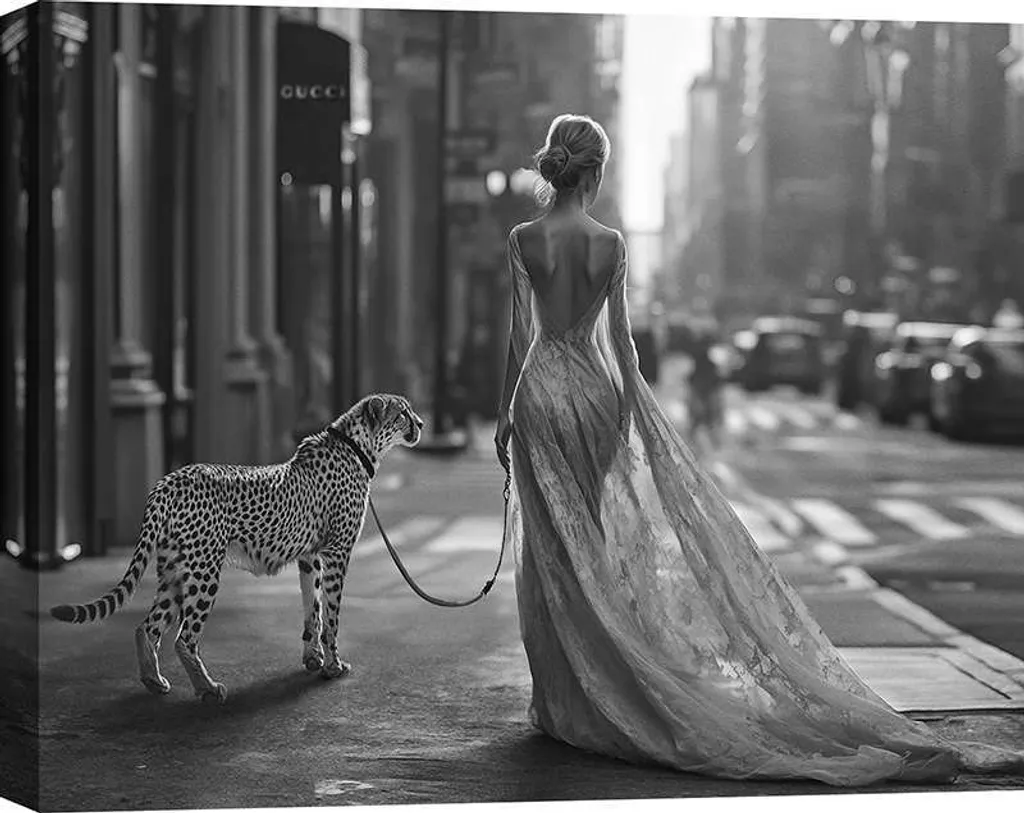 Toile Canvas 80x60 cm Fashion Photo Julian Lauren NYC Finition Premium