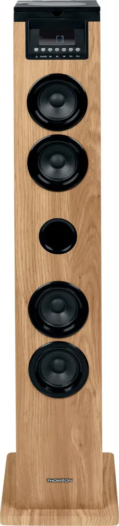 Système de son Thomson DS122CD Naturel-Noir : Enceinte Colonne Bluetooth
