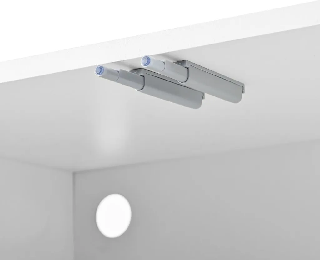 Armoire de salon moderne 180cm, solution de rangement avec son et LED - 8
