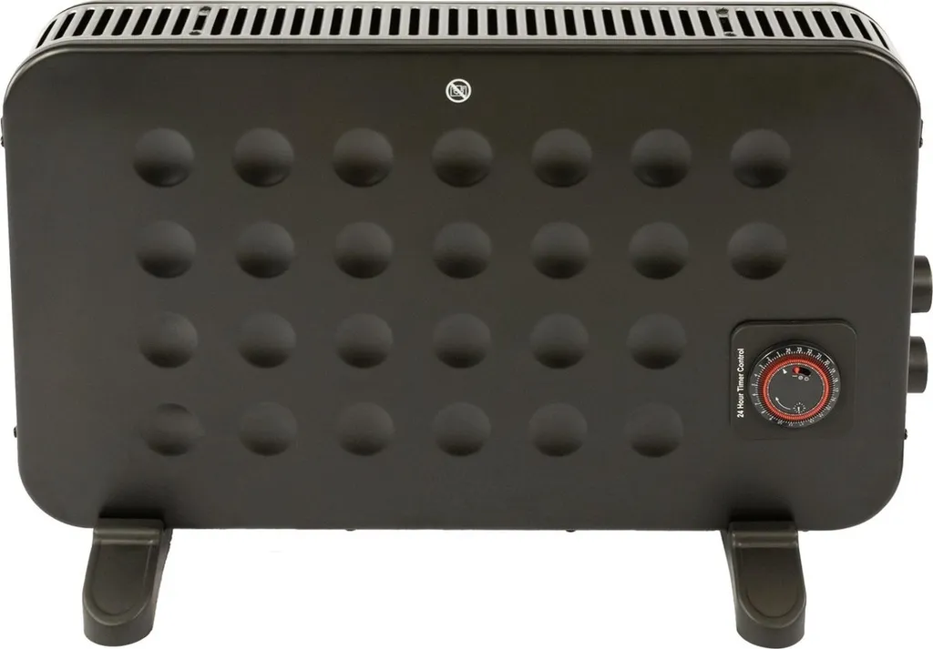 Convecteur mobile 2000W blanc : stop au froid avec arrêt automatique