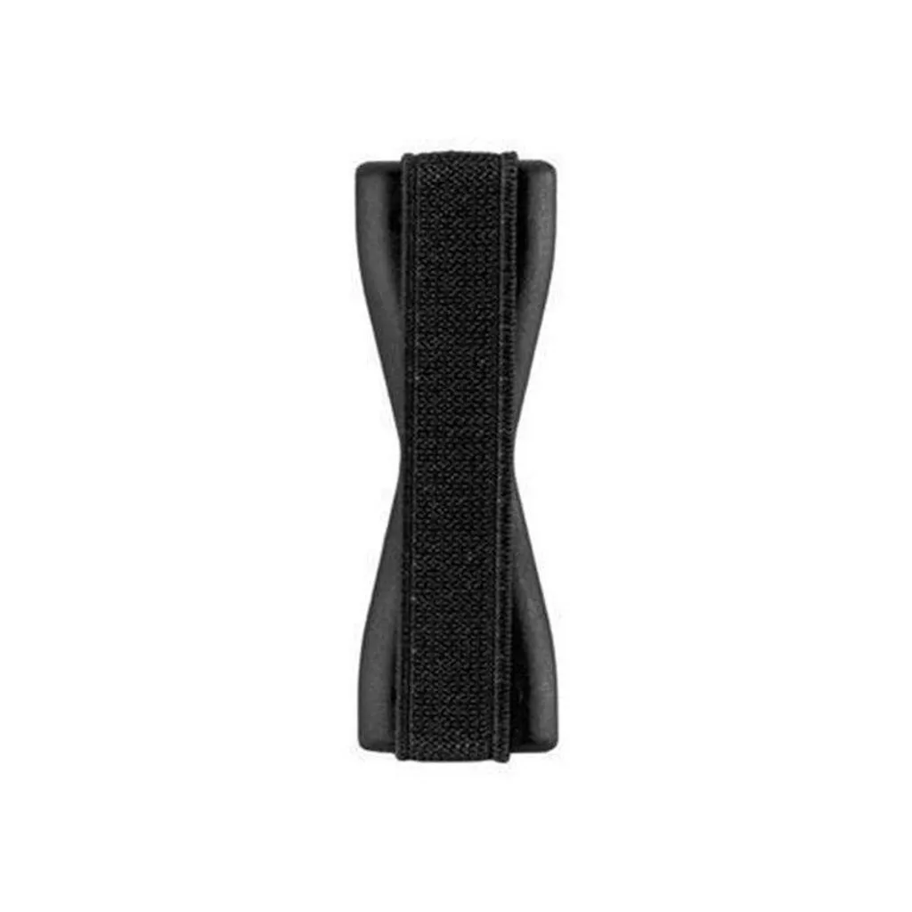 Cadorabo Grip Smartphone per Jogging e Sport - Nero Antiscivolo