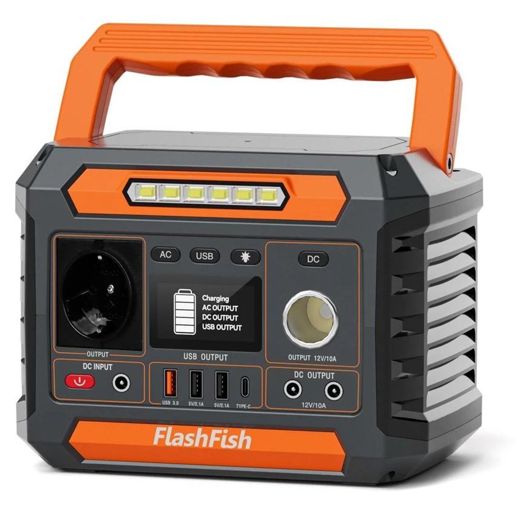Tragbare Powerstation - P66 - 230 V - 300 W - 78000 mAh - Reine Sinuswelle - USB‐C - EU‐Stecker