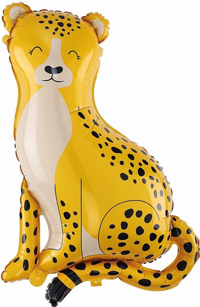 Palloncino in foil Cheetah jungle 49x72 cm Immagine del prodotto 