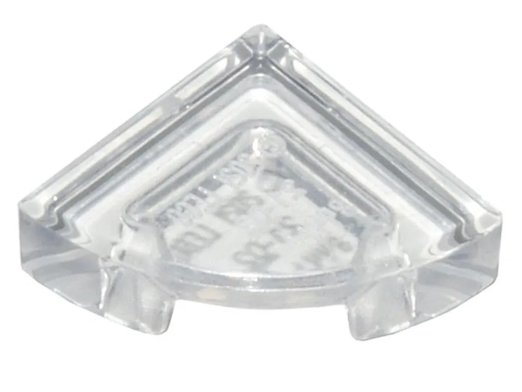 Pièces Lego Transparentes 1x1 Coin Rond 25269 | Haute Clarté Absolue
