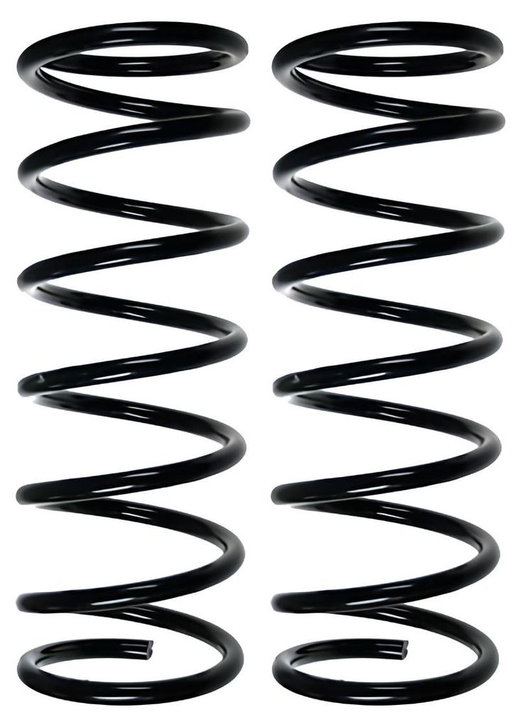 Fahrwerksfedern-Set hinten Schraubenfeder Ø141mm SPIDAN für u.a. SSANGYONG MUSSO