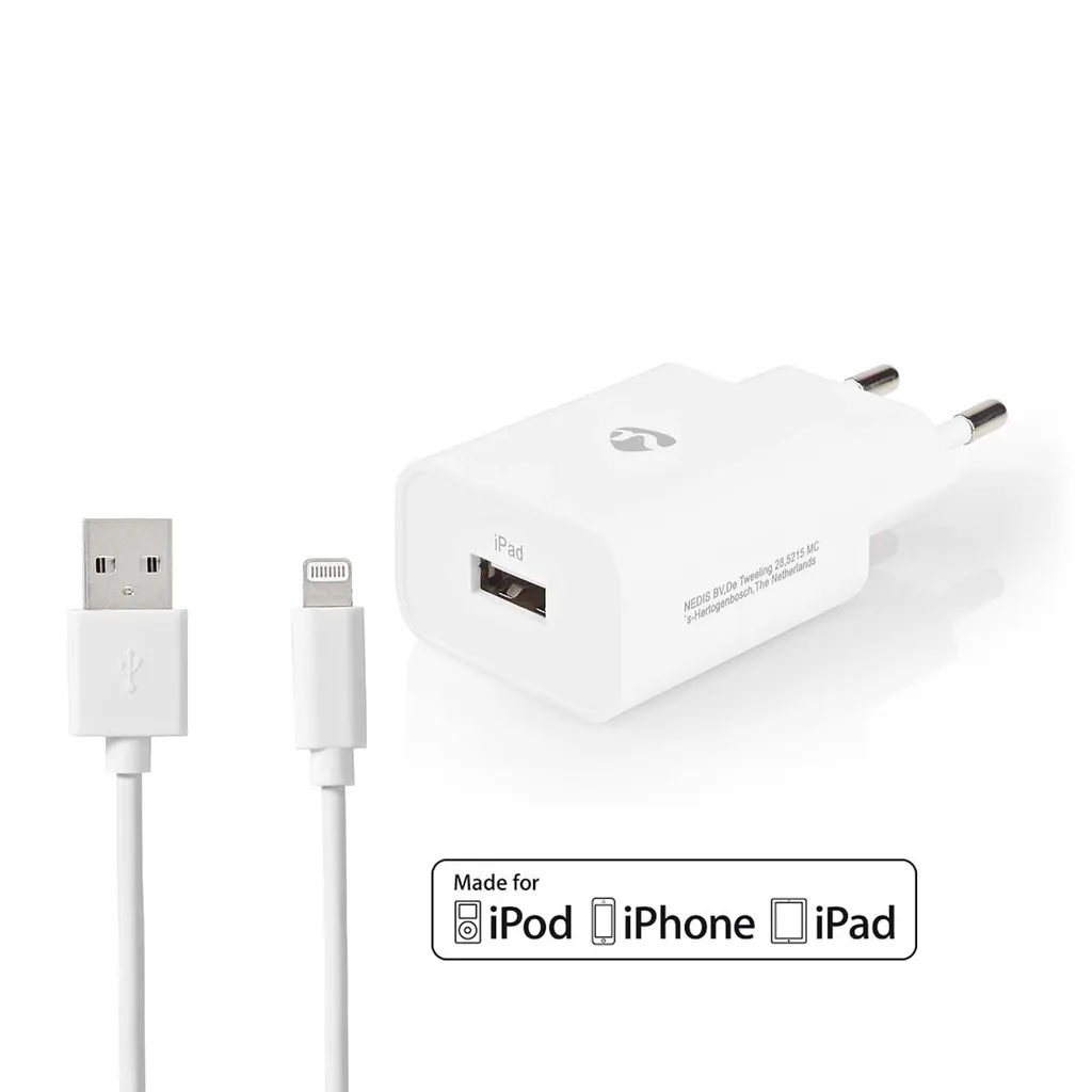 Chargeur iPhone rapide 12W : fini les batteries vides avec ce kit 2.4A - 2