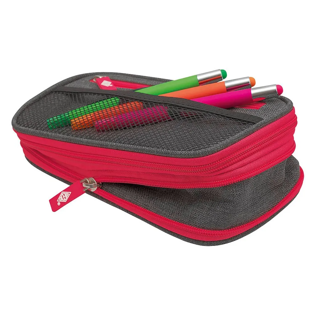 WEDO 242 44009 WEDO NEON Astuccio elasticizzato con patta interna, rosa neon - 2