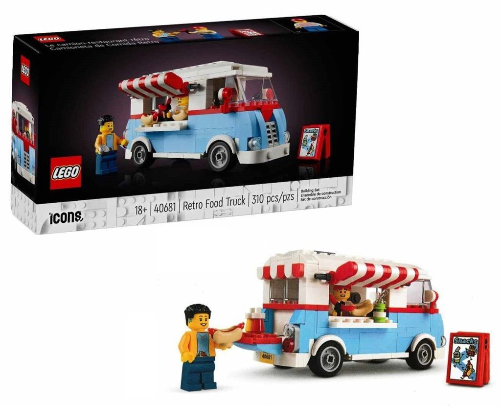 LEGO ICONS 40681, Bausatz, 18 Jahr(e), Kunststoff, 310 Produktbild 