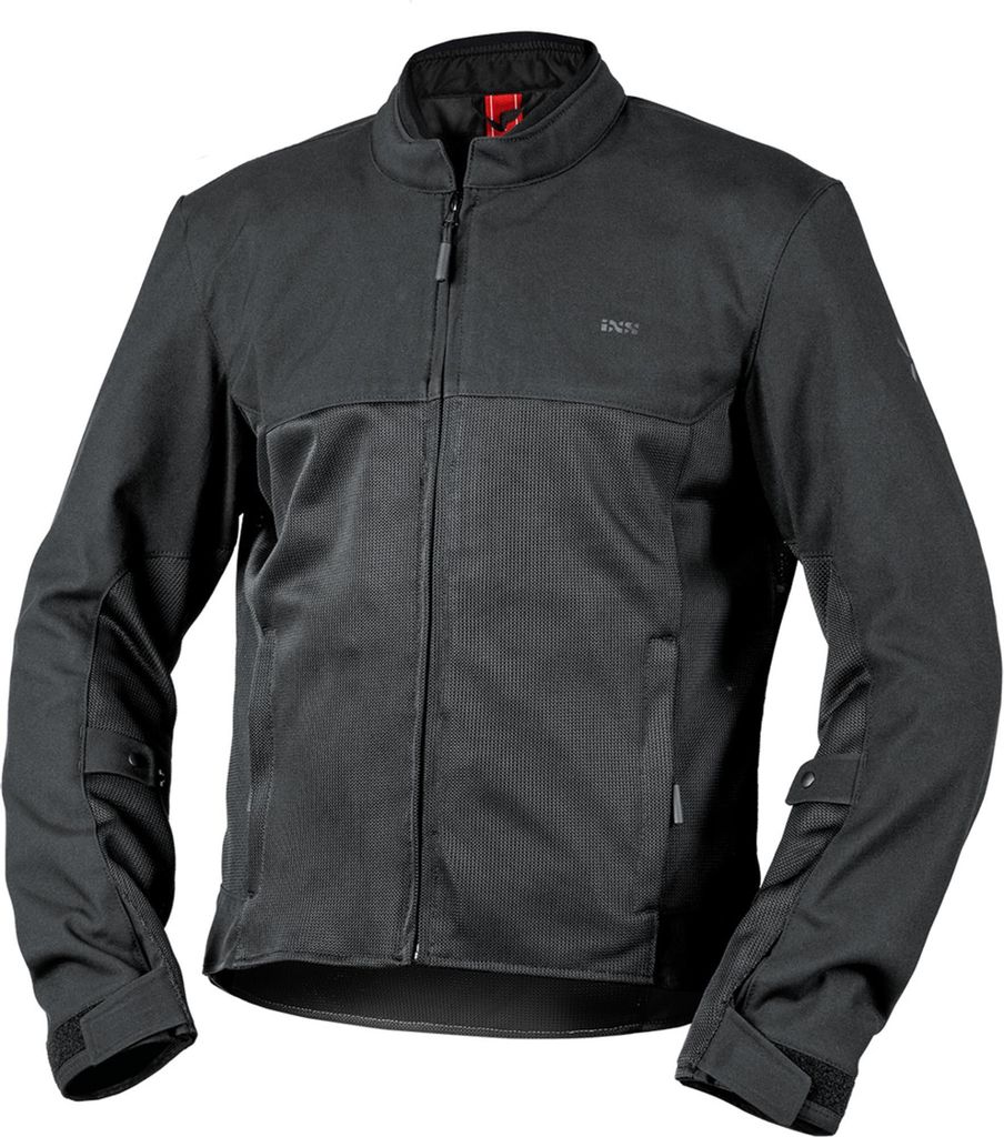 IXS Rapid-BigAir 1.0 Motorrad Textiljacke, schwarz, M