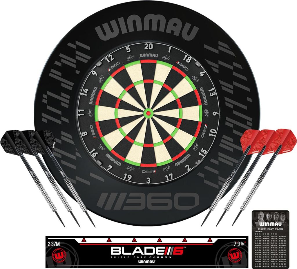Winmau Dartboard / Dartscheibe "Blade 6 TC 360°" inkl. Produktbild 