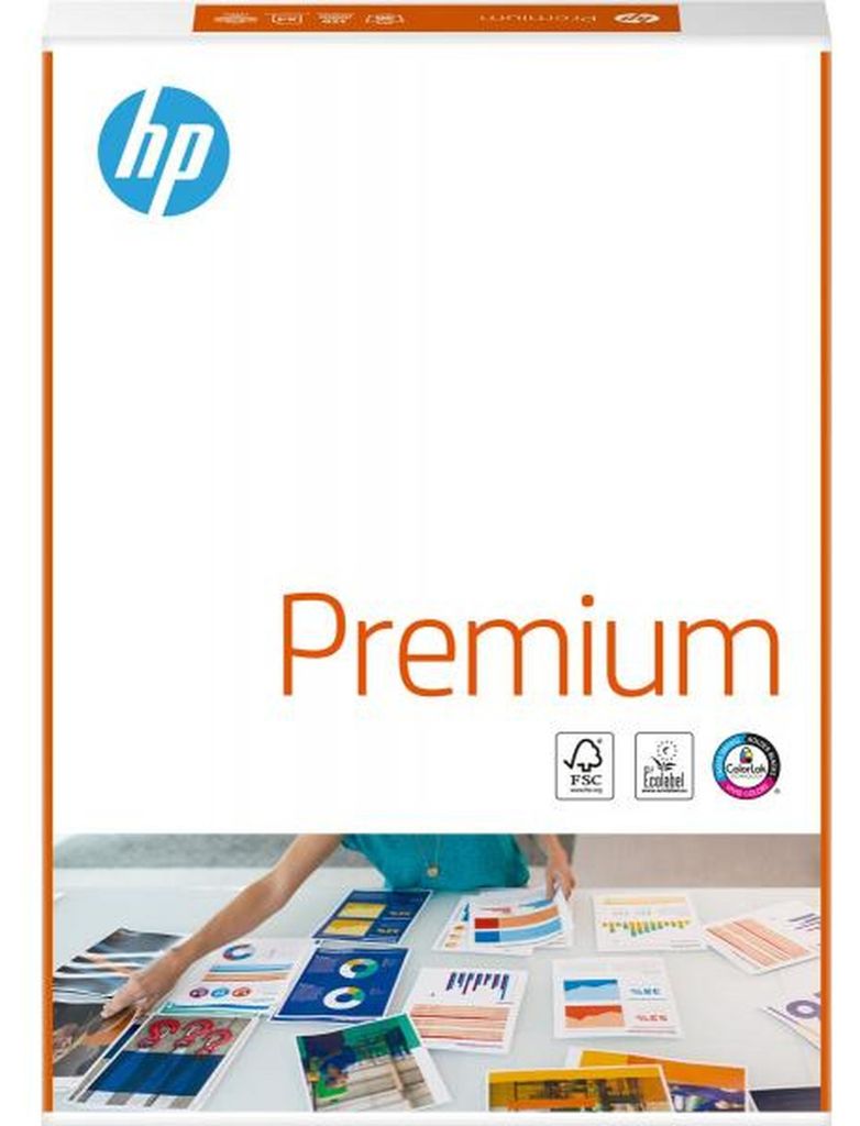 Papier de copie HP Premium, DIN A4, 90 g/m², blancheur 170 CIE, 500 feuilles