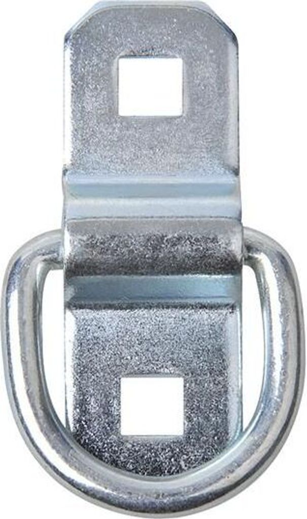 Zurrbügel 2-teilig 70x25mm Zugkraft: 400daN (400kg) Produktbild 