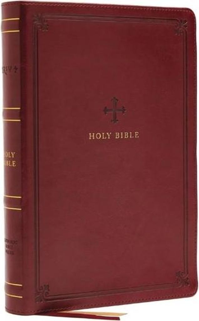 Nrsv, Catholic Bible, Standard Personal Size, Leathersoft, Red, Comfort Print