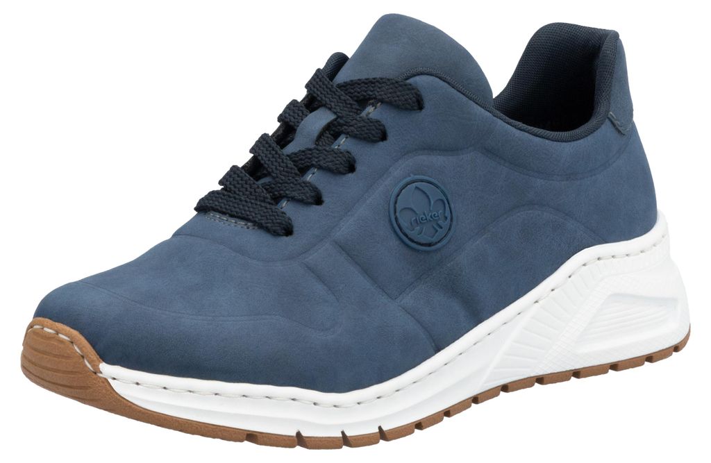 Rieker damskie sznurowane buty MemoCup wzór szeroki Zdjęcie produktu 