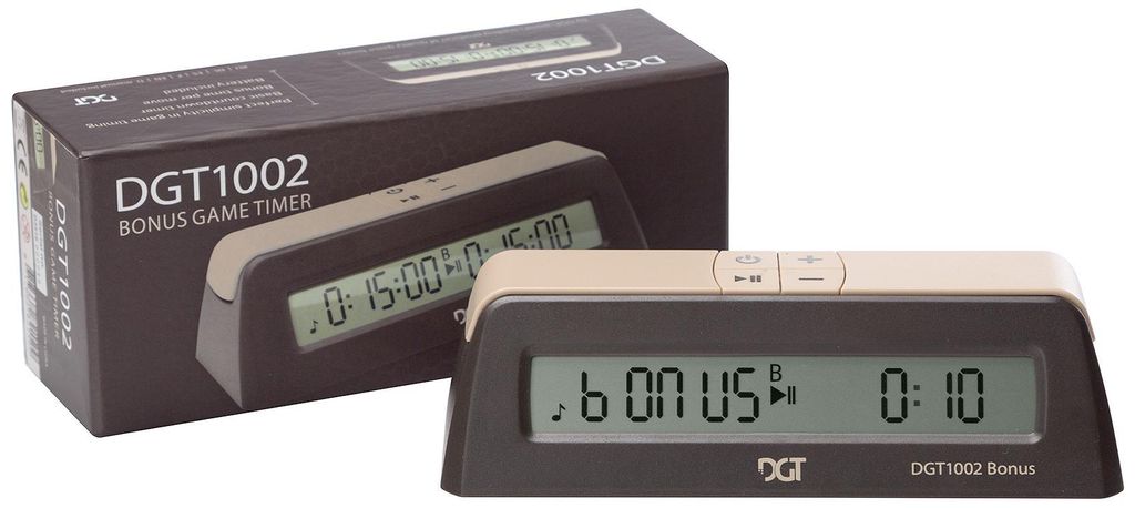 DGT 1002 Schachuhr - mit der Möglichkeit, die Zeit zu Produktbild 