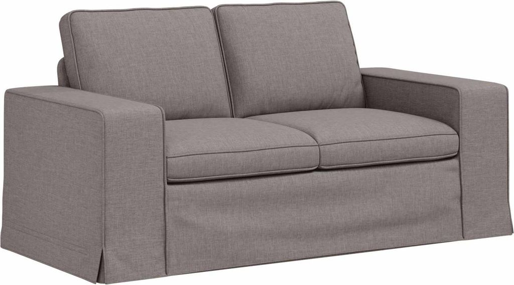 Sofa Taupe 162 x 80 x 82 cm Stoff