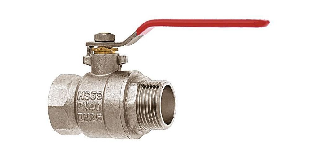 GEKA plus-Kugelhahn "Typ 3" ; IG x AG G 3/4" MS Ni