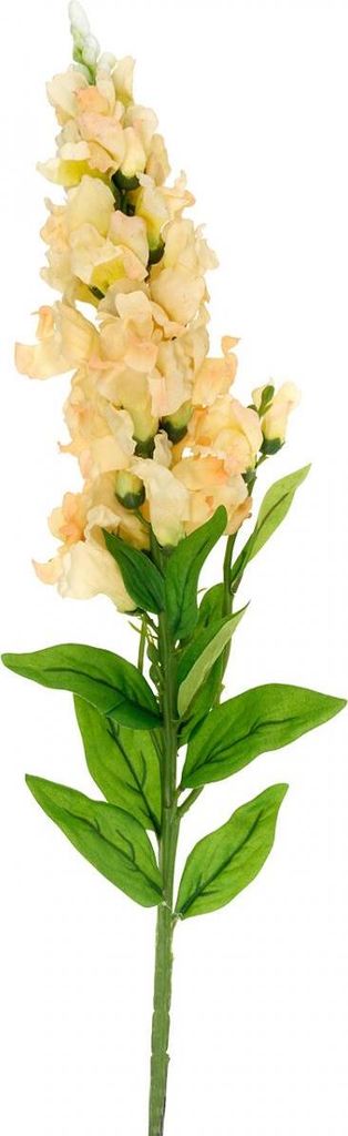 Löwenmäulchen Kunstblume Seidenblume Dekoration Rosa Creme L92cm