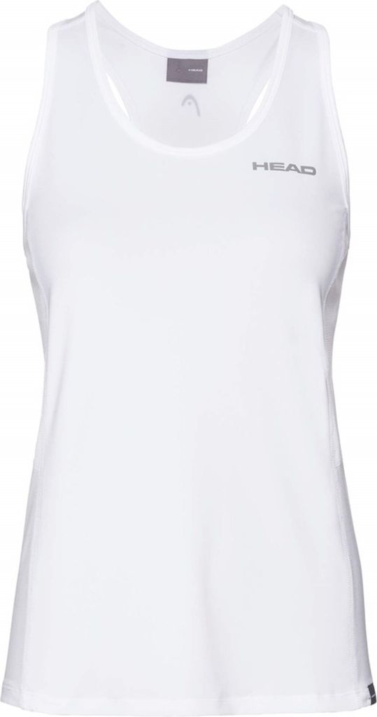 Head Club Mädchen Ärmelloses Sport T-Shirt Weiß mit ENDO COOL und ERGO STRETCH