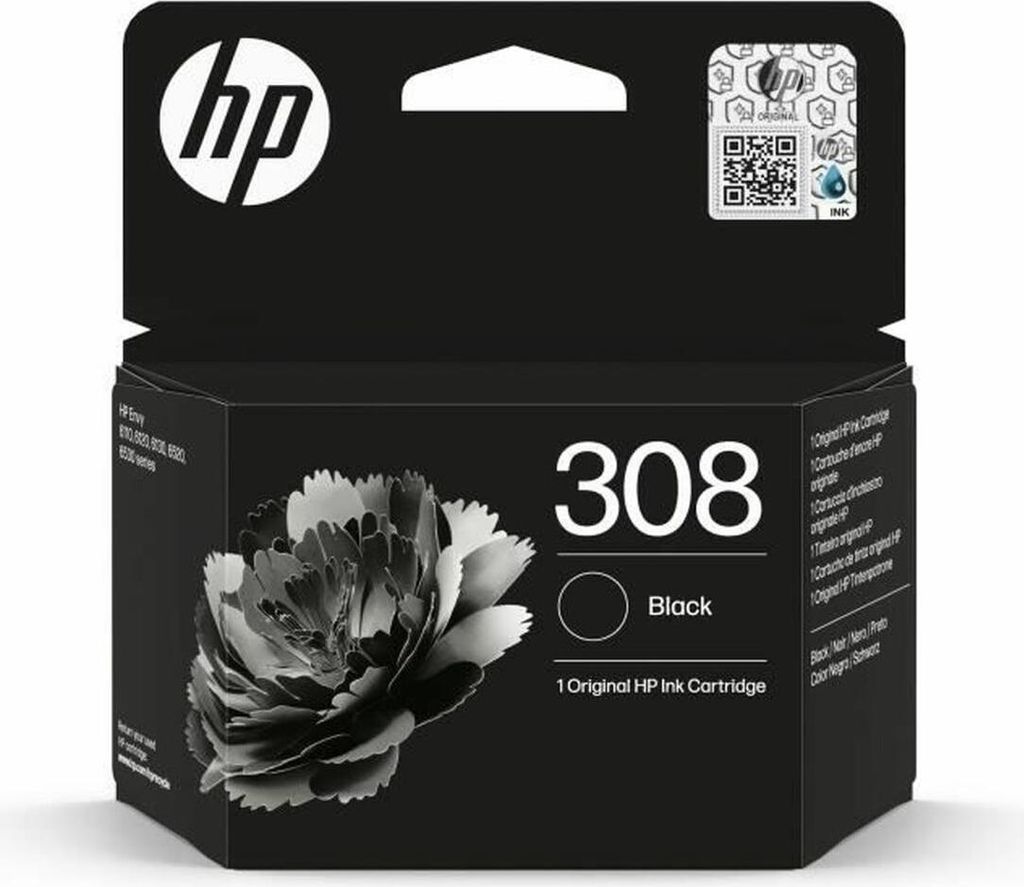 Original Tintenpatrone HP 308 Schwarz (1 Stück)