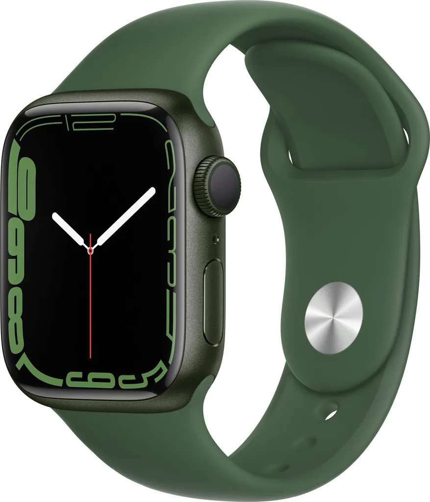 Apple Watch S7 Sport 41mm Aluminium Vert pour Suivi Sportif et iOS