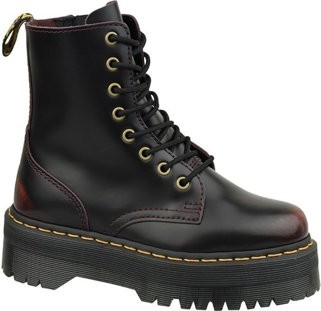 Dr. Martens Jadon Plateau in Kirsche für Damen – Größe 3 UK – 36 EU – 5 US / Kirsche